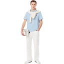 Lacoste Regular Fit Polo T skjorte Herre Blå XL