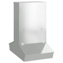 Vidaxl Fôringsautomat For Svin Sølv 82 X 51 X 91.5 cm 20 kg