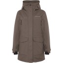 Didriksons Felia Parka Vann- og Vindmotstandsdyktig Dameklær Mocha Brown 38