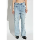 AllSaints Dame Jeans Blå W24,