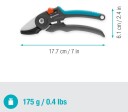 Gardena PremiumCut Beskjæringssaks 24mm Motskjær for Tørt Trevirke