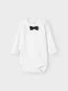 Name It Roxo Long Sleeve Body Hvit 74
