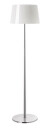 Foscarini Lumiere Xxl Gulvlampe Aluminium & Hvit m. Dimmer
