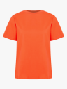 Ichi Palmer Loose Short Sleeve Oransje S
