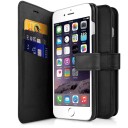 Cirafon Wallet Book Magnet Iphone 6/6s, Iphone 7, Iphone 8, Iphone Se (2020), Iphone Se (2022) Svart Lær