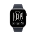 Apple Watch Series 12 Smartklokke 46mm Stellargrå med Marineblå Sport Band