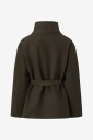 Gina Tricot   Jakke High Neck Wool Blend Jacket   Grønn