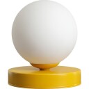 Aldex Ball bordlampe gul Ø17 cm