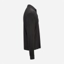 Gran Sasso Longsleeve Linen Piquet Black