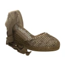Espadrilles Dame Sko Brun 41 EU,