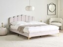 Dobbeltseng Sauvian 160x200 cm   Off White