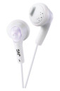 JVC In Ear Gumy Headphones. Hvit