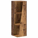 vidaXL Sidehylle Gammelt tre 33 x 32 x 100,5 cm Konstruert tre