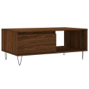  Salongbord brun eik 90x50x36,5 cm konstruert tre 8721012109544