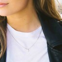 Sif Jakobs Princess Piccolo Halskjede 18 kt. Gullbelagt sølv SJ-P4MMRD-CZ-45 - Dame - 925 sterling silver