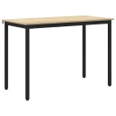 vidaXL Spisebord 110 x 100 x 75 cm METALL