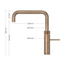 Quooker Fusion Square Kjøkkenkran Krom