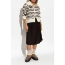 Moncler, Dame, Strikkevarer, Beige, M,