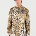 Roberto Cavalli Herre Skjorter Brun XL,