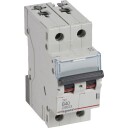 Legrand 5 stk TX³ MCB automatsikring B40 2P 2M 6/6kA