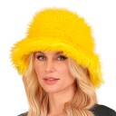 Widmann Bucket Hat Fluffy Gul One size 65105