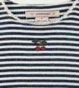 Konges Sløjd Genser   Roli   Stripe Formørkelse m. Glitter   Konges Sløjd   5 år (110)   Genser Hvit Marineblå