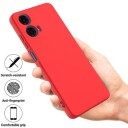 Motorola Moto G04/G24 Liquid Silikondeksel Rød