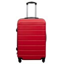 Borg Living Koffert - hardcase koffert - Str. Medium - Rød - Praktisk reisekoffert