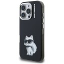 Karl Lagerfeld Aquarelle Choupette Mobildeksel til iPhone 16 Pro Svart