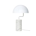 Hübsch Bordlampe Marmor Hvit
