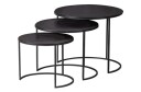 Woood Janna Settbord s/3 Mørk Brun 1718183-04-97 1676419-01-0