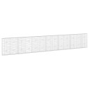 vidaXL Gabion med 5 mm tråd og 10x10 cm mesh 650x20x100 cm