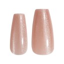 Depend Design Selection Nude Shimmer Coffin 24pcs
