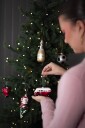 Seasons Julekule Folkevogn Buss Glass
