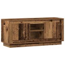  TV skap Gamle tre 102 x 35 x 45 cm Konstruert tre