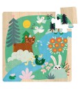 Vilac Puzzle 3X16 Pcs - Animals Of The World By Michelle Carlslund - Multi/patterned - ONE SIZE