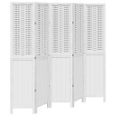  Romdeler 5 paneler hvit heltre keisertre 8721012074231
