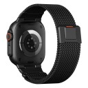 Tech-Protect Milano Vanguard armbånd for Apple klokke 44/ 45/ 46/49 mm Svart