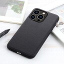 Trolsk Mobildeksel Skinn (iPhone 15 Pro) Svart