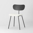Decotique Habit Stol Sort / Hvit Bouclé