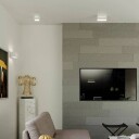 Euluna Aceline vegglampe, up-/downlight, hvit