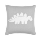Økologisk bomullsputetrekk med navn. STEGOSAURUS