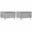  Saongbord 2 stk betonggrå 50x46x35 cm konstruert tre 8721012111646