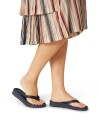 Ilse Jacobsen Flip Flops On Platform Sole Blue 36