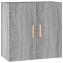vidaXL Veggskap grå sonoma 60x30x60 cm konstruert tre