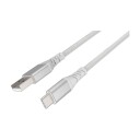 DACOTA PLATINUM USB-USBC KABEL 3M, HVIT