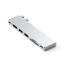 Satechi USB-C Pro Hub Slim Multiadapter for MacBook - Sølv