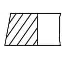 MAHLE 028 10 N0 Stempelringsett