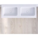 Copenhagen Bath SQ2 Servantskap 120 120x45x28.8 cm med servant Hvit Matt