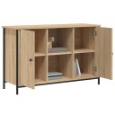 vidaXL TV-benk sonoma eik 100x35x65 cm konstruert tre